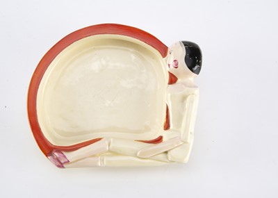 Lot 1376 - A Wilkinson Ltd Joan Shorter Kiddies Ware peg wooden doll baby plate