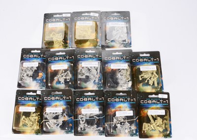Lot 391 - West Wind Productions 'Colbalt-1' Sci-Fi Miniatures