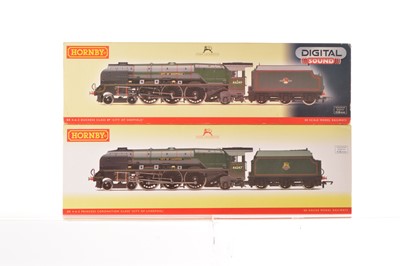 Lot 109 - Hornby China OO Gauge Duchess Class Steam Locomotives with Tenders (2)