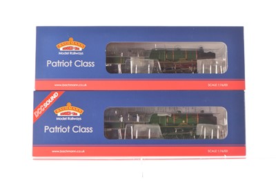 Lot 175 - Bachmann OO Gauge BR Patriot Class Steam Locomotives with Tenders (2)
