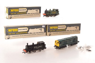 Lot 286 - Wrenn 00 Gauge 0-6-0 Tank Engines and Diesel Locomotive (3)