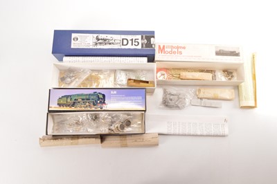 Lot 292 - DJH Millholme Models and Crownline unmade 00 Gauge Locomotive Kits (3)