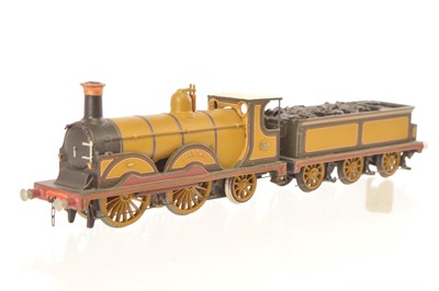 Lot 361 - OO Gauge kitbuilt unmotorised LBSC lined umber Stroudley B4 'Gladstone Class No 179 'Sandown', Locomotive and tender