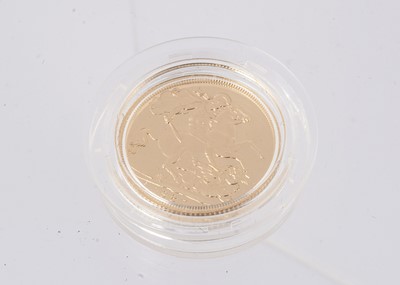 Lot 1 - An Elizabeth II full gold sovereign