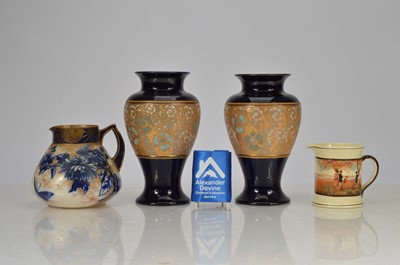 Lot 72 - Four Royal Doulton items