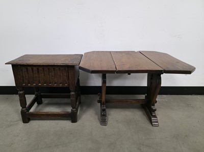 Lot 93 - Two occasional wood tables