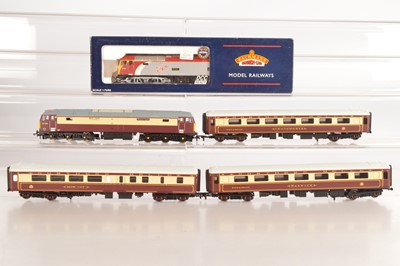 Lot 43 - Hornby 00 gauge Diesel locomotive with Pullman cars and a Bachmann Locomotive (5)
