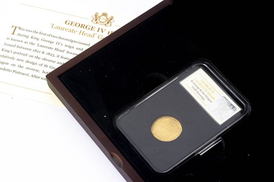 Lot 28 - A George IV full gold sovereign