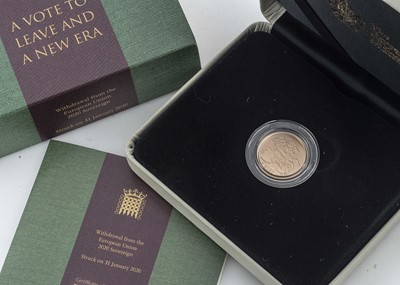 Lot 31 - A modern commemorative full gold sovereign