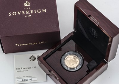 Lot 39 - A Royal Mint Elizabeth II gold proof full sovereign