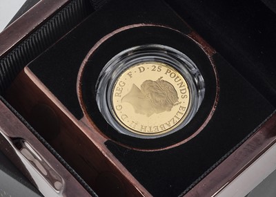 Lot 58 - A Royal Mint Elizabeth II The Queen's Beasts UK Quarter Ounce Gold Proof Coin