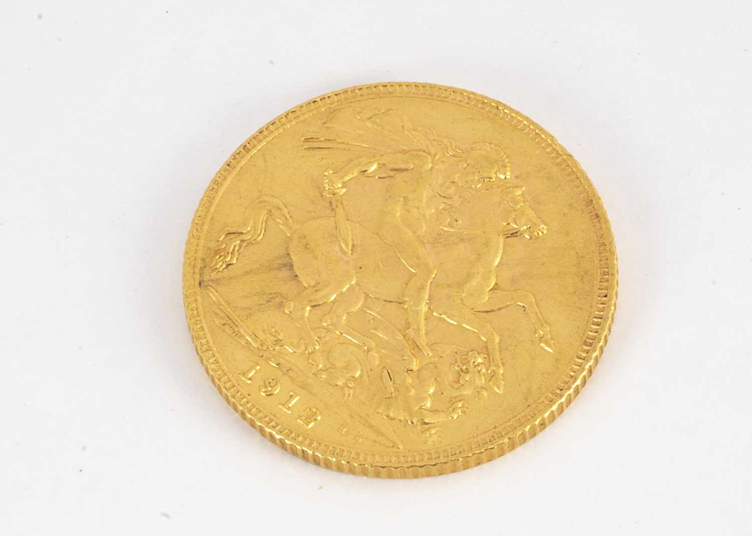 Lot 68 - A George V full gold sovereign