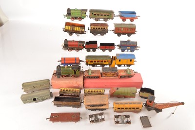 Lot 451 - Hornby Mettoy & Other Commercial Manufacturers 0 Gauge Locomotives & Rolling Stock (25)