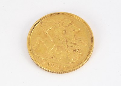Lot 69 - A Victorian full gold sovereign