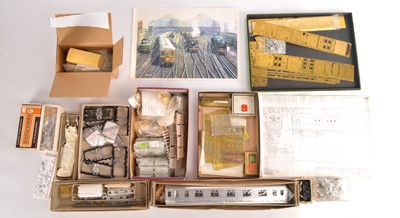Lot 488 - Westdale/CCW and other commercial manufacturers 0 Gauge Finescale Kits and parts (Qty)