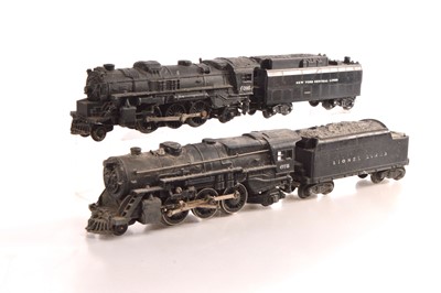 Lot 512 - Lionel 0 Gauge pair of Steam outline 3-rail electric Locomotives (2)