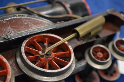 Lot 631 - Carette Gauge 1 4-4-0 Loco & Tender lined brown