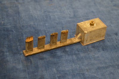 Lot 631 - Carette Gauge 1 4-4-0 Loco & Tender lined brown