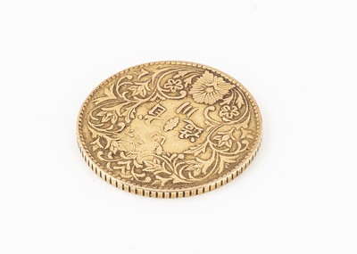 Lot 98 - A small gold coin from Tibet