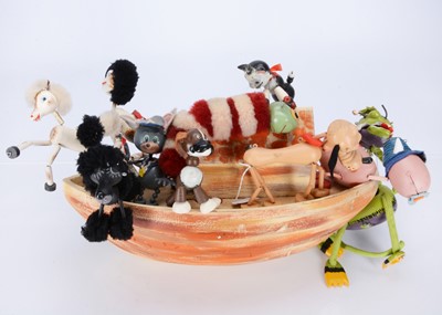 Lot 121 - A Pelham Puppet window display Noah's Ark