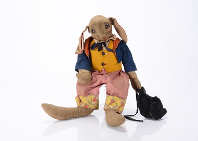 Lot 330 - A Georgene Averill Company Uncle Wiggily Long ears rabbit, 1940s