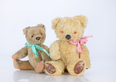 Lot 349 - Two Chad Valley teddy bears