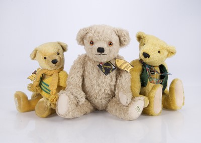 Lot 393 - Three collectors teddy bears
