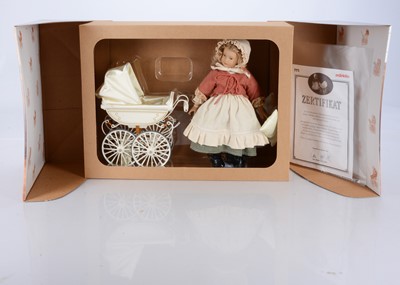 Lot 408 - A Marklin and Heidi Ott limited edition pram and doll
