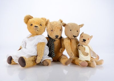 Lot 517 - Four British teddy bears