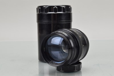 Lot 21 - A Jupiter-9 85mm f/2 Lens