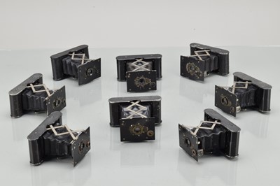 Lot 72 - Eight Kodak Vest Pocket   Cameras