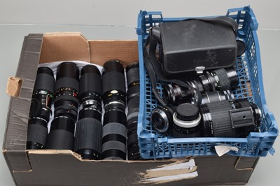 Lot 111 - Prime and Zoom Lenses