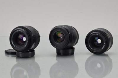 Lot 146 - Three Nikon AF Lenses