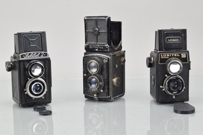 Lot 152 - Three TLR Cameras