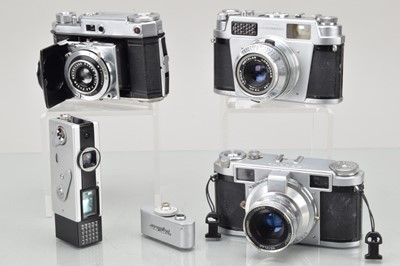 Lot 173 - A Group of Film Cameras