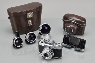 Lot 189 - A Zeiss Ikon Contaflex Super B SLR Camera