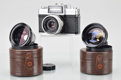 Lot 206 - A Nippon Kogaku Nikkorex 35-2 Camera