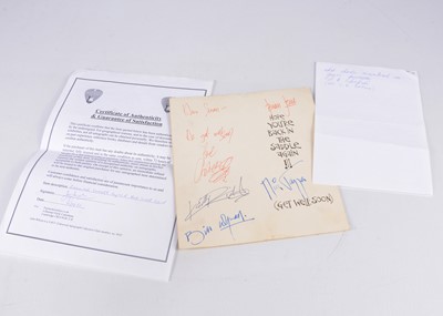 Lot 482 - Rolling Stones / Signatures