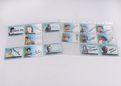 Lot 633 - Doctor Who / Signed Collector Cards