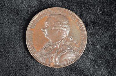 Lot 84 - George III 'Union of Great Britain and Ireland' bronze medal