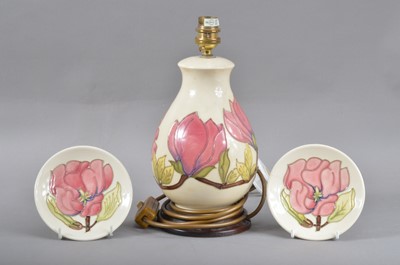 Lot 27 - A modern Moorcroft lamp