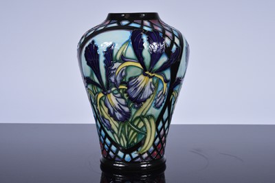 Lot 80 - A modern Moorcroft Pottery vase designed by Sian Leeper
