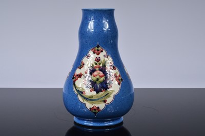 Lot 83 - An early 20th century Moorcroft Pottery double gourd vase