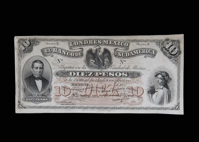 Lot 67 - Mexico, El Banco De Londres Mexico Y Sud America