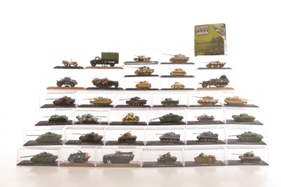Lot 13 - Modern Diecast Magazine Issue WWII and Later Military Vehicles (35)