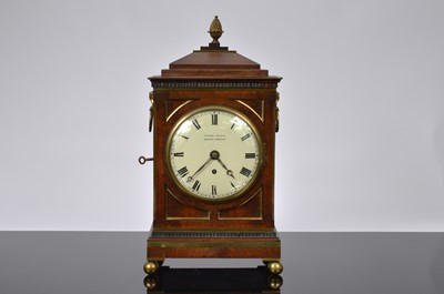 Lot 6 - An 19th century and later brackett clock
