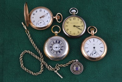 Lot 96 - Four Victorian and later pocket watches