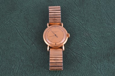 Lot 121 - A 1940s Vacheron & Constantin 18ct gold cased manual wind wristwatch head