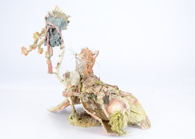 Lot 83 - A Laetita Mieral ‘Merveilles en Papier’ The Raven and the Fox
