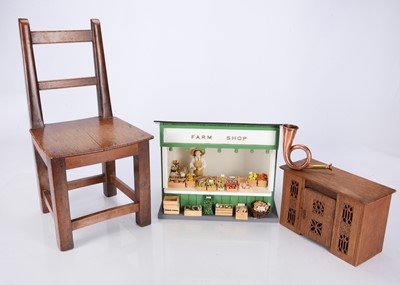Lot 664 - A recent miniature toy ‘Farm Shop’